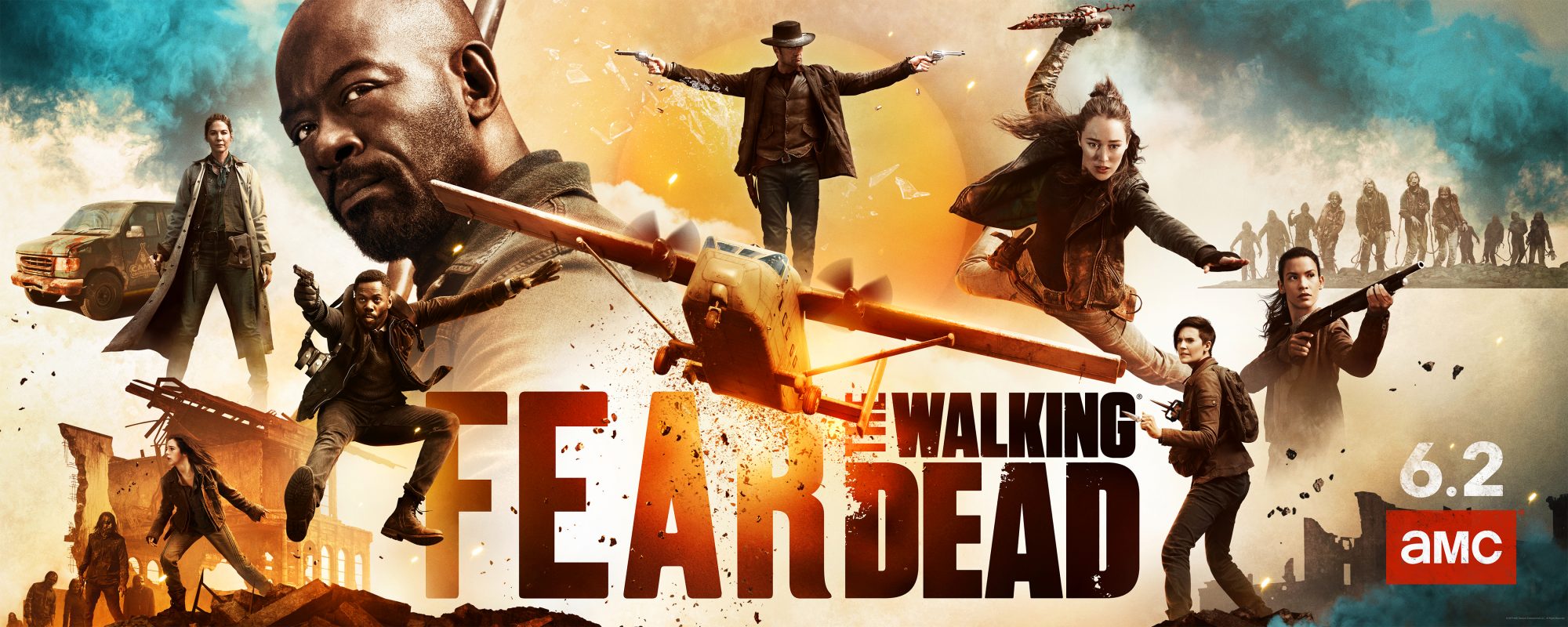 Fear the Walking Dead Gets Action-Packed Season 5 Key Art